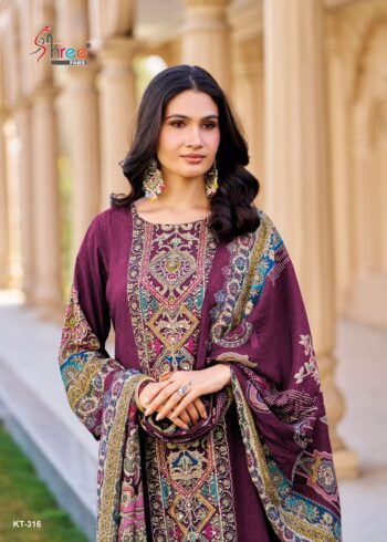 SHREE FABS KT-316 PAKISTANI SUITS WHOLESALER