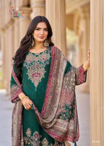 SHREE FABS KT-317 PAKISTANI SUITS WHOLESALER