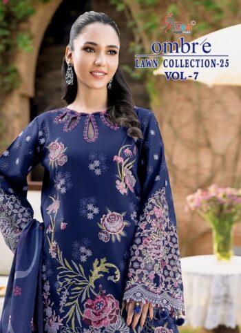 SHREE FABS OMBRE VOL 7 LAWN COLLECTION 25