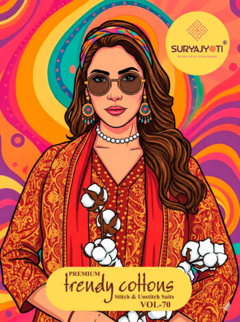 SURYAJYOTI TRENDY COTTON VOL 70 READYMADE KURTIS