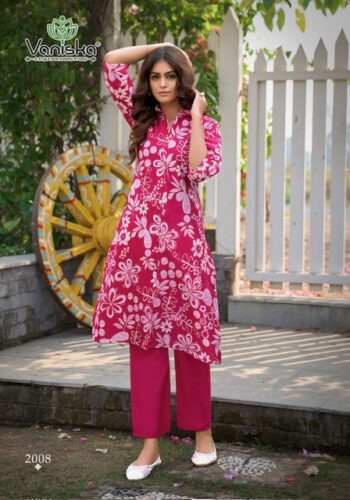VANISKA FLOWER VELLY VOL 2 READYMADE KURTI
