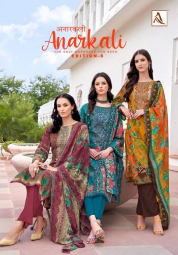 ALOK SUITS ANARKALI EDITION 6 SALWAR KAMEEZ