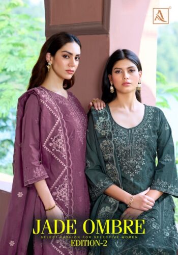 ALOK SUITS JADE OMBRE VOL 2 SALWAR KAMEEZ