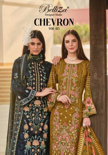 BELLIZA DESIGNER CHEVRON VOL 5 SALWAR KAMEEZ