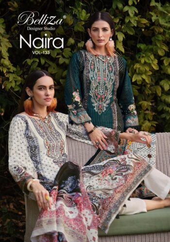 BELLIZA NAIRA VOL 133 COTTON SUITS WHOLESALER