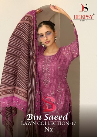 DEEPSY SUITS BIN SAEED VOL 17 NX LAWN COLLECTION