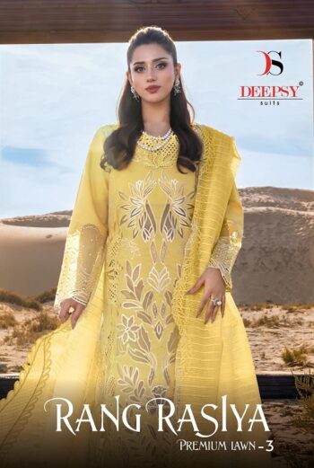 DEEPSY SUITS RANG RASIYA PREMIUM LAWN VOL 3