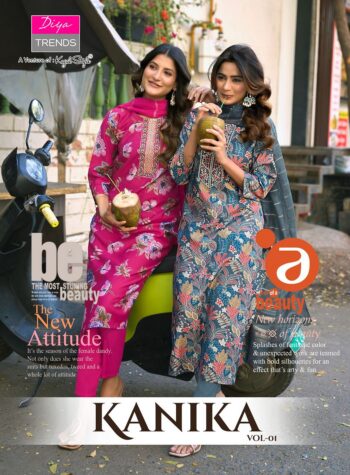 DIYA TRENDS KANIKA VOL 1 READYMADE KURTI WHOLESALE