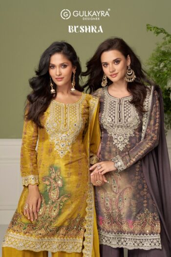 GULKAYRA DESIGNER BUSHRA READYMADE SUITS