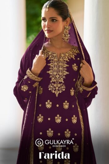 GULKAYRA DESIGNER FARIDA DESIGNER WEAR SUITS