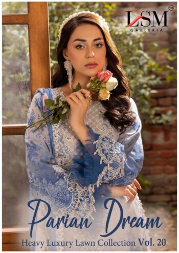 LSM PARIAN DREAM VOL 20 KARACHI SUITS WHOLESALER