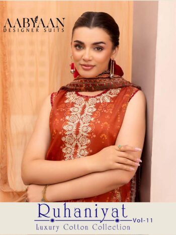AABYAAN RUHANIYAT VOL 11 KARACHI SUITS