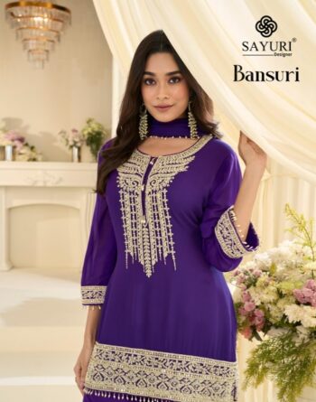 SAYURI DESIGNER BANSURI READYMADE DESIGNER WEAR
