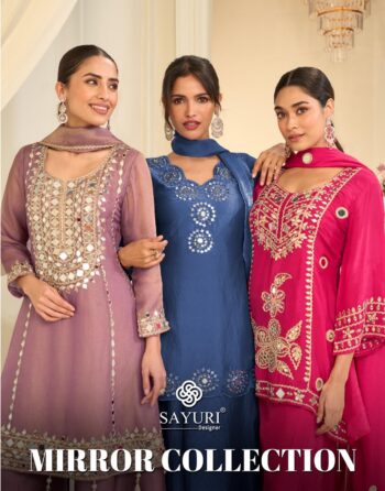 SAYURI DESIGNER MIRROR COLLECTION DESIGNER WEAR