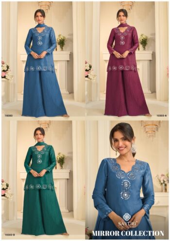 SAYURI DESIGNER MIRROR COLLECTION DESIGNER WEAR