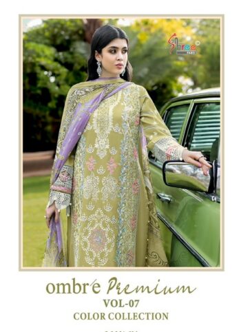 SHREE FABS OMBRE PREMIUM VOL 7 COLOR COLLECTION
