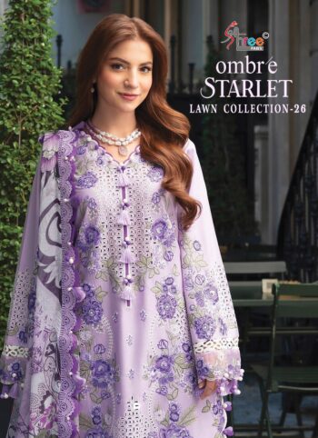 SHREE FABS OMBRE STARLET VOL 26 LAWN COLLECTION