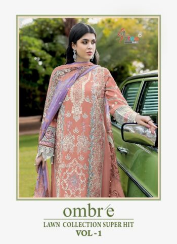 SHREE FABS OMBRE VOL 1 LAWN COLLECTION SUPER HIT