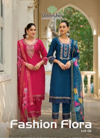 VANISKA FASHION FLORA VOL 1 READYMADE KURTIS