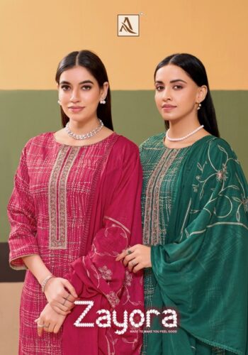 ALOK SUITS ZAYORA SALWAR KAMEEZ WHOLESALER