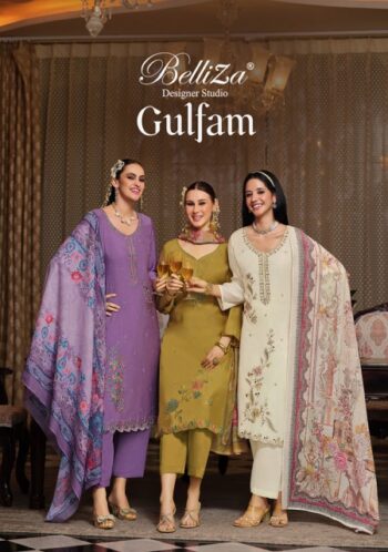 BELLIZA DESIGNER GULFAM SALWAR KAMEEZ WHOLESALER