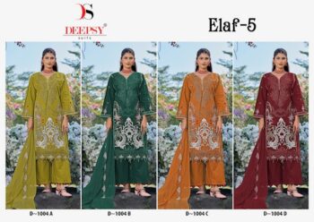 DEEPSY SUITS ELAF VOL 5 D-1004-A TO D-1004-D