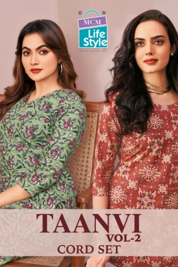 MCM LIFESTYLE TAANVI VOL 2 CORD SET WHOLESALER