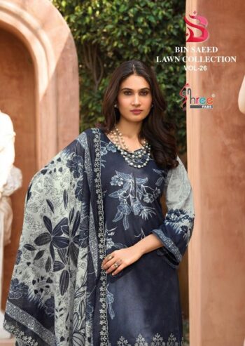 SHREE FABS BIN SAEED VOL 26 LAWN COLLECTION