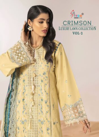 SHREE FABS CRIMSON VOL 2 LUXURY LAWN COLLECTION