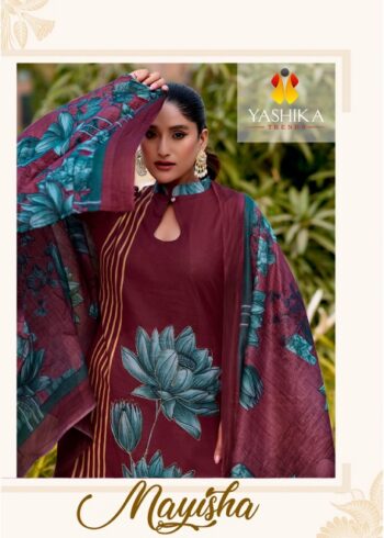 YASHIKA TRENDS MAYISHA KARACHI SUITS WHOLESALER